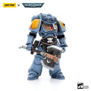 Preorder: Warhammer 40k Action Figure 1/18 Space Wolves Claw Pack Sigyrr Stoneshield 12 cm