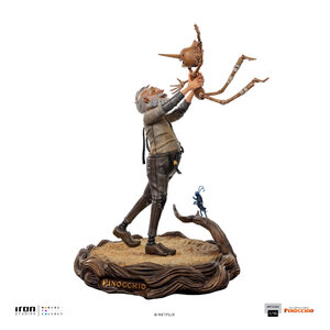 Preorder: Pinocchio Art Scale Statue 1/10 Gepeto & Pinocchio 23 cm