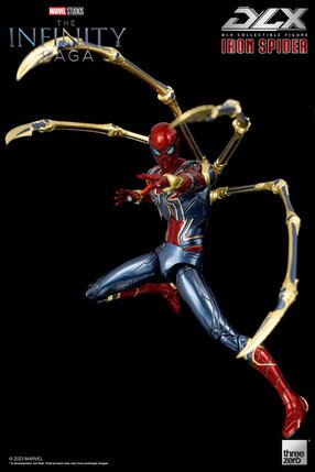 Preorder: Infinity Saga DLX Action Figure 1/12 Iron Spider 16 cm