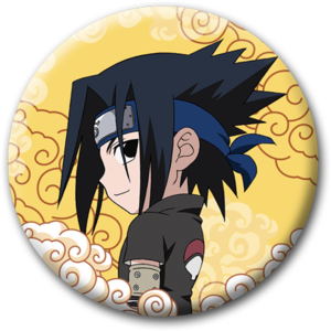 Przypinka Naruto - Sasuke 01