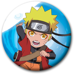 Przypinka Naruto Shippuden - Naruto 03