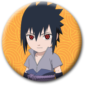 Przypinka Naruto Shippuden - Sasuke 01