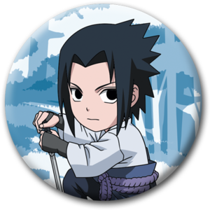 Przypinka Naruto Shippuden - Sasuke 02