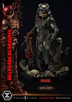 Preorder: Predators Statue Berserker Predator Deluxe Version 100 cm