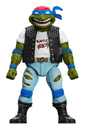 Preorder: Teenage Mutant Ninja Turtles Ultimates Action Figure Classic Rocker Leo 18 cm