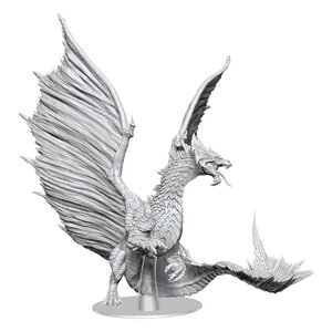 Preorder: Dungeons & Dragons Frameworks Miniature Model Kit Adult Brass Dragon
