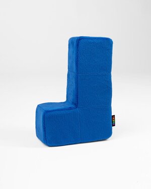 Preorder: Tetris Plush Figure Block L dark blue