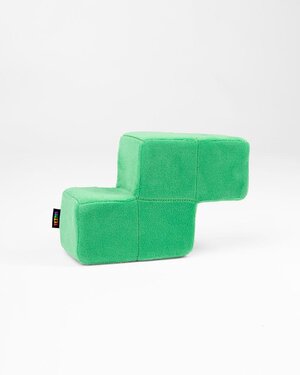 Preorder: Tetris Plush Figure Block Z green