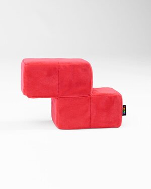 Preorder: Tetris Plush Figure Block Z red