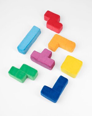 Preorder: Tetris Plush Figure Tetris Blocks