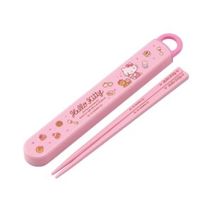 Hello Kitty Chopsticks with Box Sweety pink 16 cm