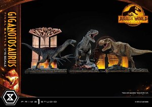 Preorder: Jurassic World: Dominion Legacy Museum Collection Statue 1/15 Giganotosaurus Final Battle Bonus Version 48 cm