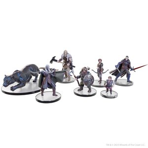 Preorder: D&D The Legend of Drizzt 35th Anniversary pre-painted Miniatures Tabletop Companions Boxed Set