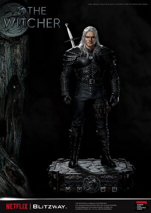 Preorder: The Witcher Superb Scale Statue 1/4 Geralt of Rivia 56 cm