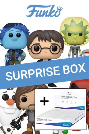 Funko POP! Surprise Box Bundle 06/2023 + 40 x Ultimate Guard Protective Case Big Size