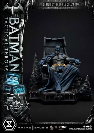 Preorder: DC Comics Throne Legacy Collection Statue 1/3 Batman Tactical Throne Economy Version 46 cm