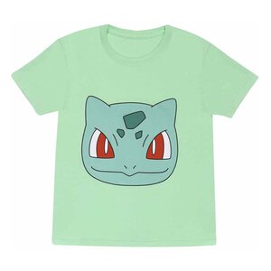 Preorder: Pokemon T-Shirt Bulbasaur Face Size Kids XL