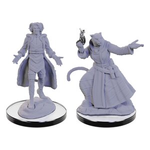 Preorder: Critical Role Unpainted Miniature Lucien Tavelle & Cree Deeproots