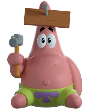 SpongeBob SquarePants Vinyl Figure Nail on Head Patrick 10 cm