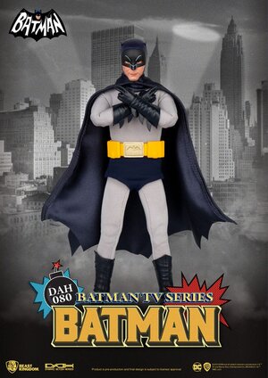 Preorder: DC Comics Dynamic 8ction Heroes Action Figure 1/9 Batman TV Series Batman 24 cm