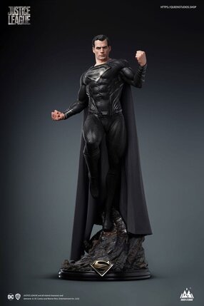 Preorder: DC Comics Statue 1/3 Superman Black Suit Version Regular Edition80 cm