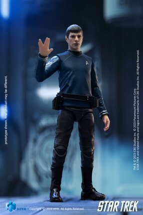 Preorder: Star Trek Exquisite Mini Action Figure 1/18 Star Trek 2009 Spock 10 cm