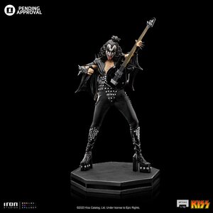 Preorder: Kiss Art Scale Statue 1/10 Gene Simons Limited Edtition 26 cm
