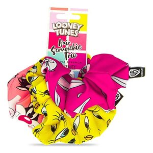 Preorder: Looney Tunes Hair Scrunchie 3 Pack Group