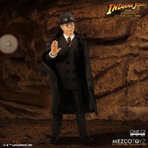 Preorder: Indiana Jones Action Figure 1/12 Major Toht and Ark of the Covenant Deluxe Boxed Set 16 cm