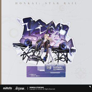 Preorder: Honkai: Star Rail Acryl Figure: Serval 20 cm