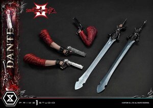 Preorder: Devil May Cry 3 Ultimate Premium Masterline Series Statue 1/4 Dante Deluxe Version 67 cm