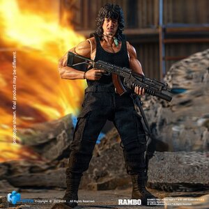 Preorder: First Blood II Exquisite Super Series  Actionfigur 1/12 First Blood III John Rambo 16 cm