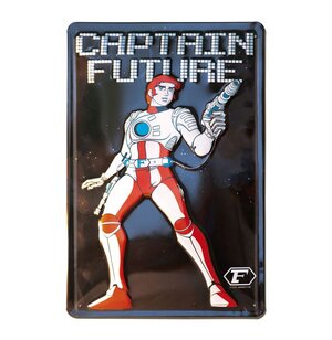 Preorder: Captain Future Tin Sign 20 x 30 cm