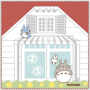 Preorder: Studio Ghibli Mini Towel My Neighbor Totoro Satsuki & Mei's House 25 x 25 cm