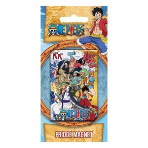 Preorder: One Piece Fridge Magnet Making Waves in Wano