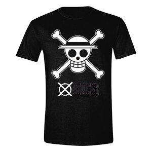 Preorder: One Piece T-Shirt Skull Black & White Size XXL