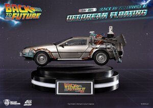 Preorder: Back to the Future Egg Attack Floating Statue Back to the Future II DeLorean Standard Version 20 cm