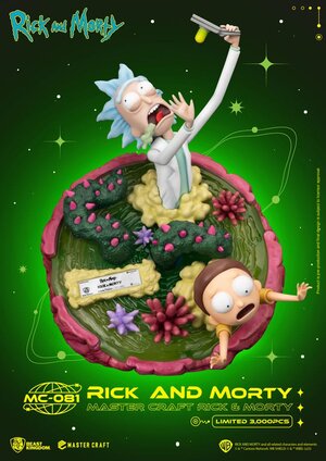 Preorder: Rick and Morty Master Craft Statue Rick and Morty 42 cm