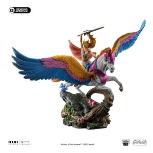 Preorder: Masters of the Universe BDS Art Scale Statue 1/10 She-Ra and Swiftwind 42 cm