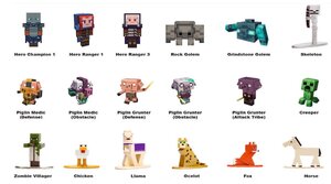 Preorder: Minecraft Nano Metalfigs Diecast Mini Figures 18-Pack Wave 9 4 cm