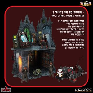 Preorder: Doc Nocturnal 5 Points Action Figures Nocturnal Tower Playset 9 cm