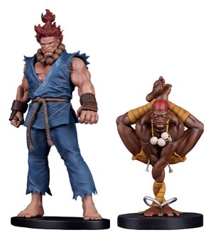 Preorder: Street Fighter PVC Statues 1/10 Akuma & Dhalsim 21 cm