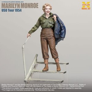 Preorder: Marilyn Monroe Plastic Model Kit 1/8 USO Tour 1954 25 cm