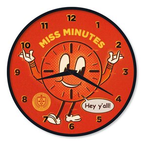 Preorder: Loki Wall Clock Miss Minutes