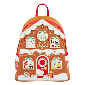 Hello Kitty by Loungefly Backpack Mini Gingerbread House Exclusive