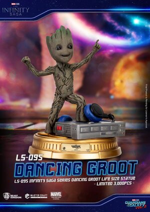 Preorder: Guardians of the Galaxy 2 Life-Size Statue Dancing Groot EU Exclusive 32 cm