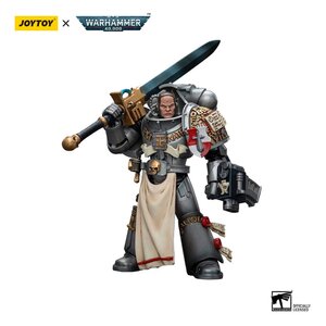 Preorder: Warhammer 40k Action Figure 1/18 Grey Knights Strike Squad Justicar 12 cm