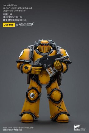 Preorder: Warhammer The Horus Heresy Action Figure 1/18 Imperial Fists Legion MkIII Tactical Squad Legionary with Bolter 12 cm