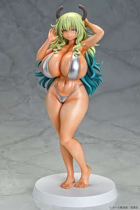 Preorder: Miss Kobayashis Dragon Maid PVC Statue 1/7 Lucoa Bikini Style Suntan Ver. 26 cm
