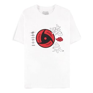 Preorder: Naruto Shippuden T-Shirt Akatsuki Symbols White Size M